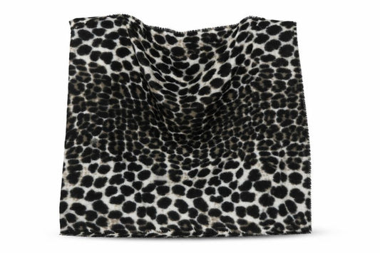 Front view of Preworn women’s multicoloured animal print shawl/wrap