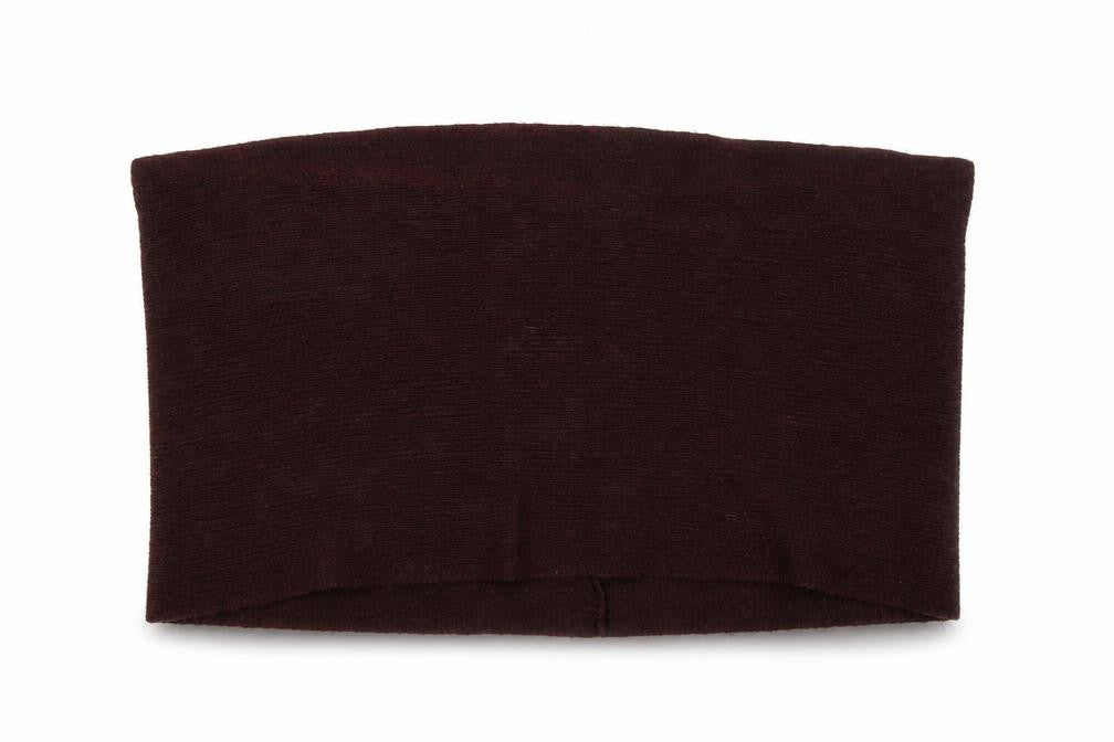 Front view of Preworn women’s brown shawl/wrap
