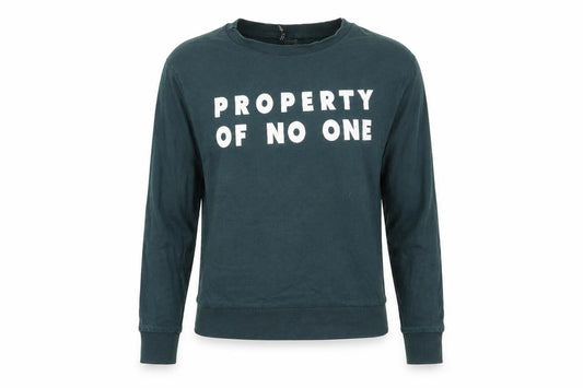 Front view of H&M women’s green jumper, size XS, - property of no one