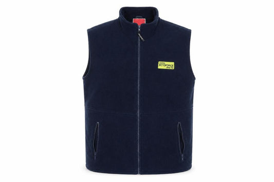 Front view of Result men’s blue jacket, size M
