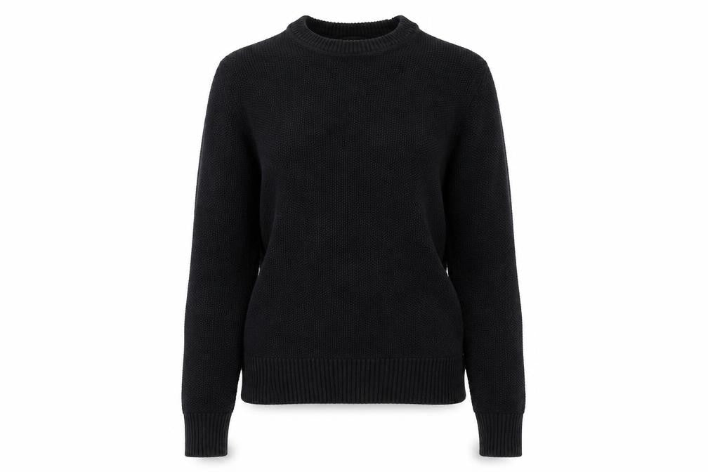 Front view of Primark women’s black jumper, size XS