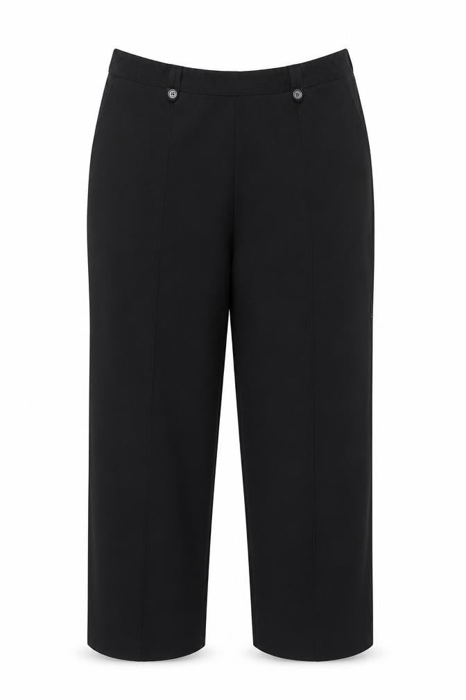 BM Womens Black   Trousers  Size 18 L25 in