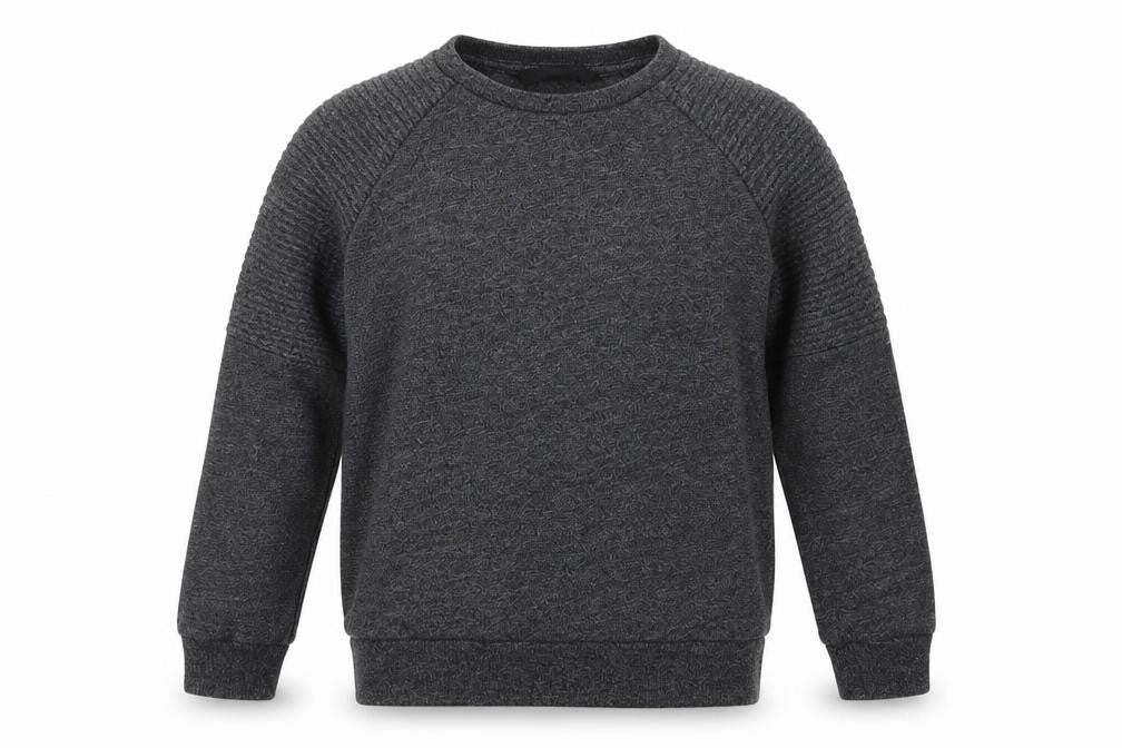 Front view of George boys’ grey jumper, size 5-6, years