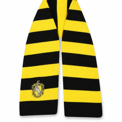 Preworn Girls Yellow Striped Knit Rectangle Scarf Scarves & Wraps One Size  - Hufflepuff Harry Potter