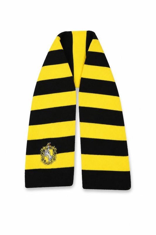 Preworn Girls Yellow Striped Knit Rectangle Scarf Scarves & Wraps One Size  - Hufflepuff Harry Potter