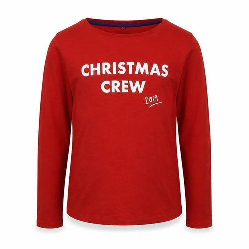 George Boys Red  Jersey Basic T-Shirt Size 11-12 Years  - Christmas Crew 2019