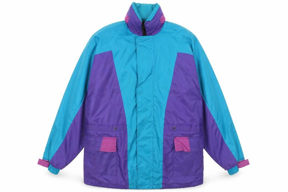 Front view of Storm Rebel women’s multicoloured jacket coat, size M