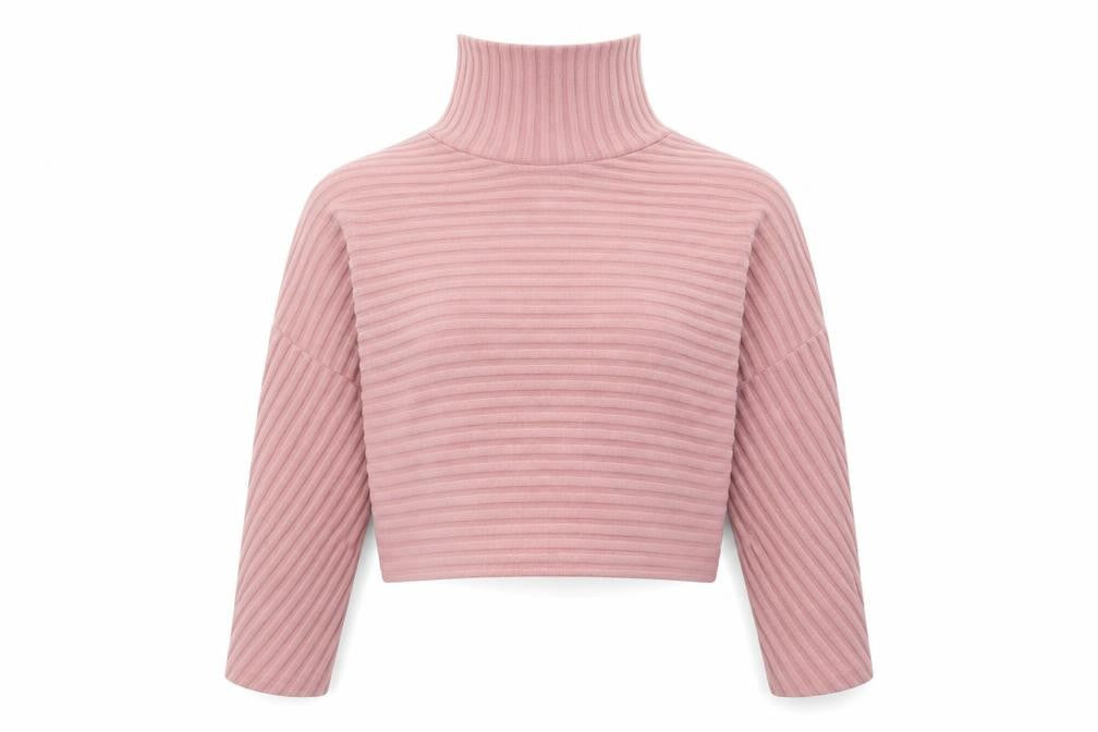 Front view of New Look women’s pink jumper, size S