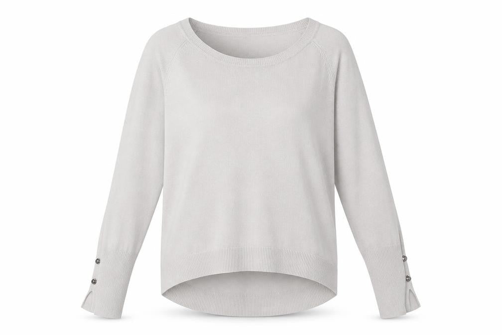 Front view of Primark women’s purple jumper, size M