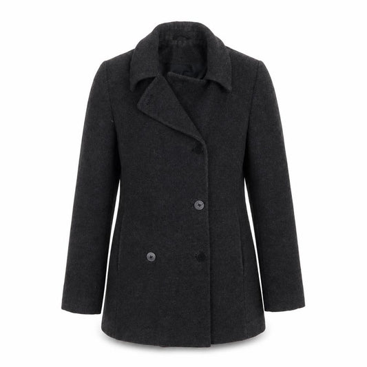 Front view of Principles women’s grey jacket coat, size UK 8