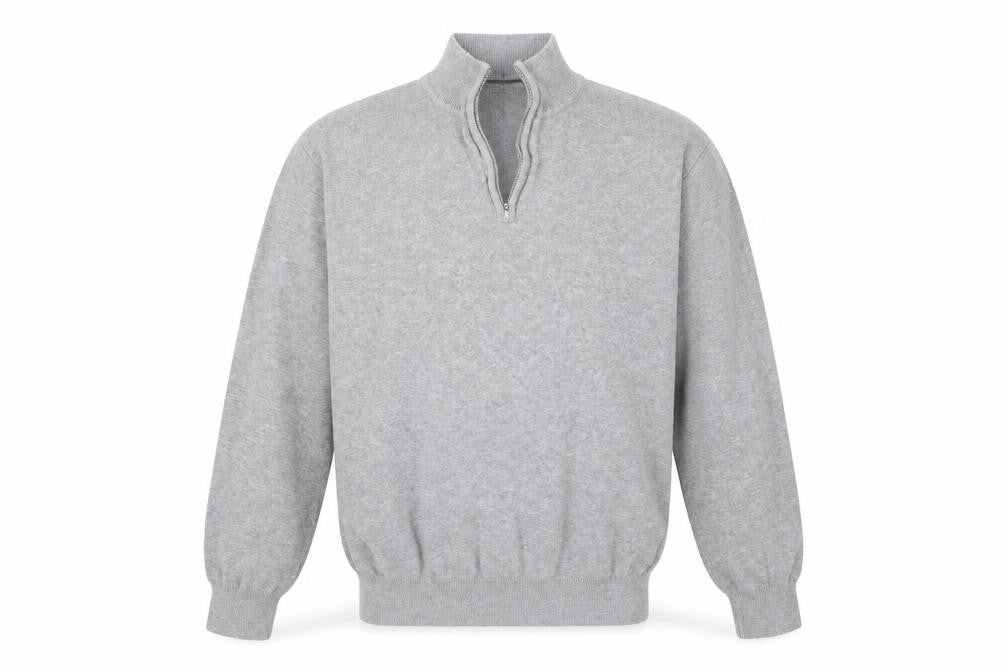 Aspen & Court Mens Grey  Knit Pullover Jumper Size M