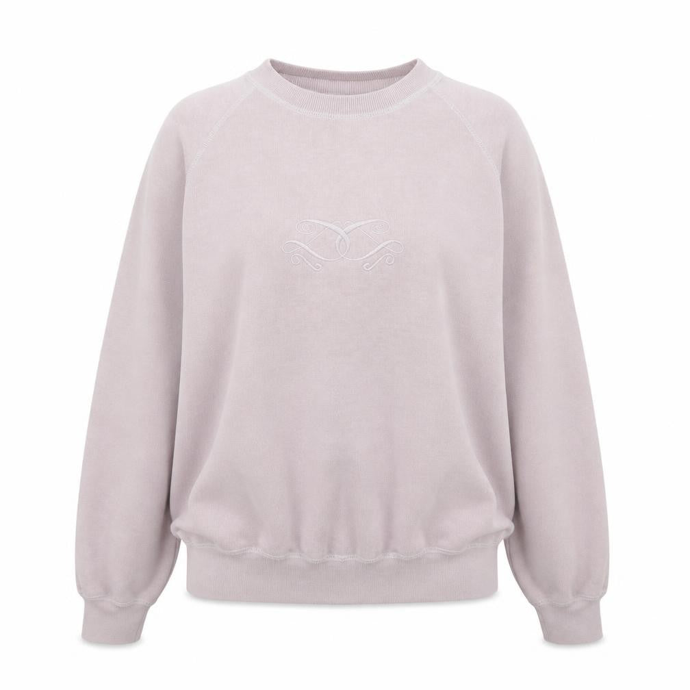 Front view of Next women’s purple jumper, size S