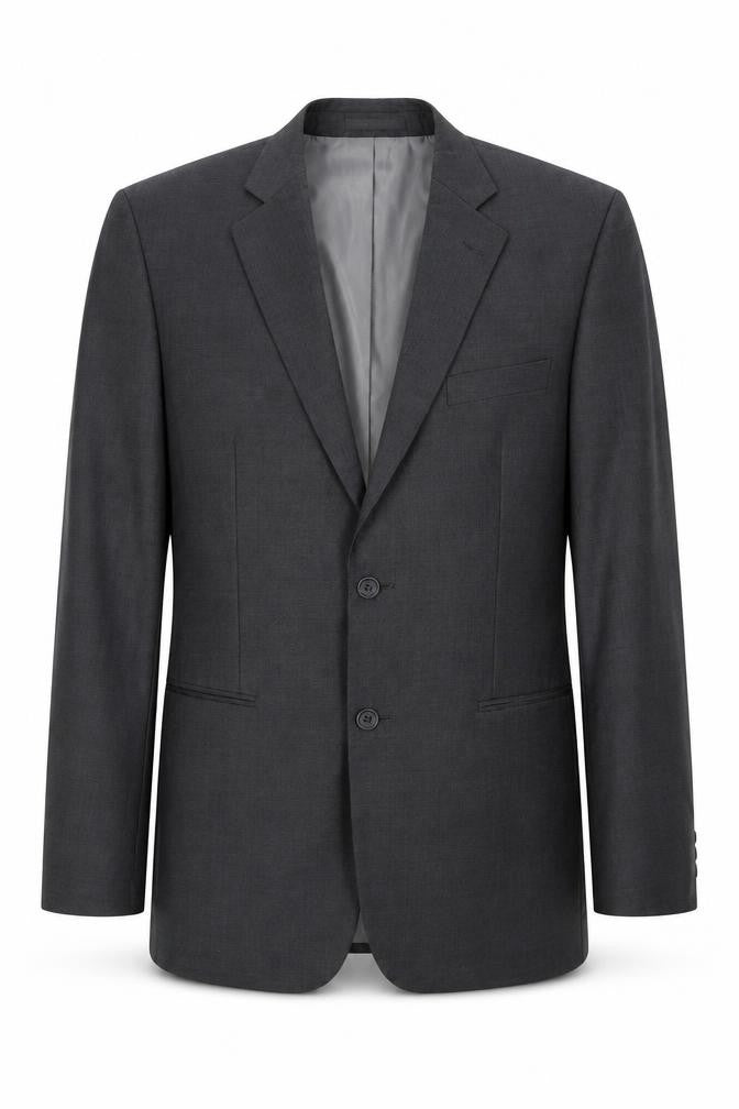 Front view of JACK REID men’s grey jacket blazer, size 40