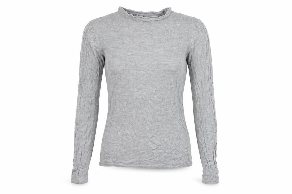 Front view of Primark women’s grey jumper, size M