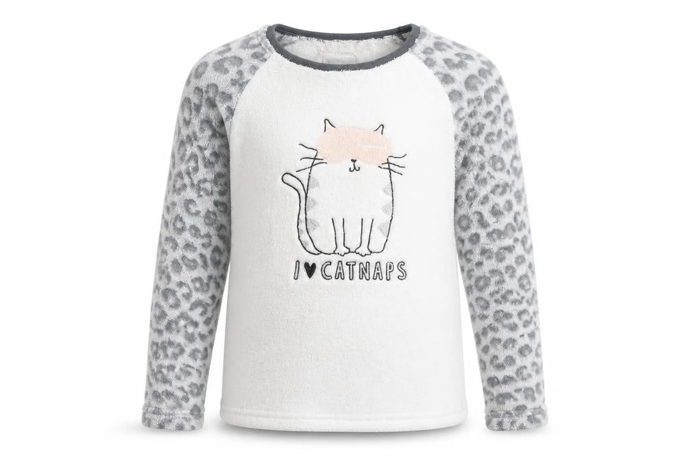 Primark Girls Multicoloured Animal Print  Top Pyjama Top Size 9-10 Years