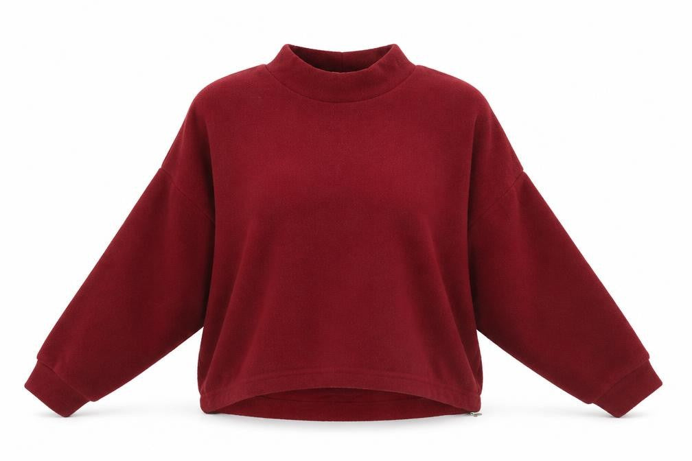 Front view of Primark women’s purple jumper, size UK 20