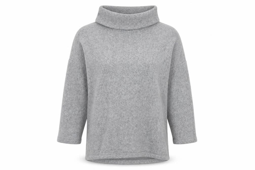 Front view of Next women’s grey jumper, size M