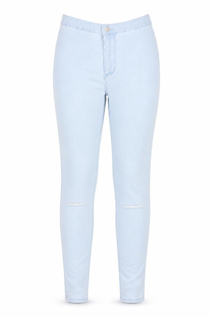 Denim & Co. Womens Blue   Jegging Jeans Size 12 L25 in