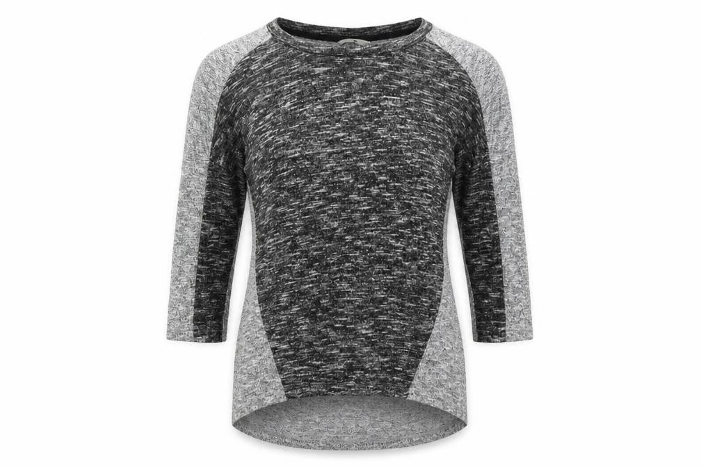 Front view of Tu women’s grey jumper, size UK 10