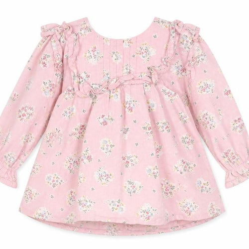 Monsoon Baby Pink Floral  Fit & Flare  Size 6-9 Months