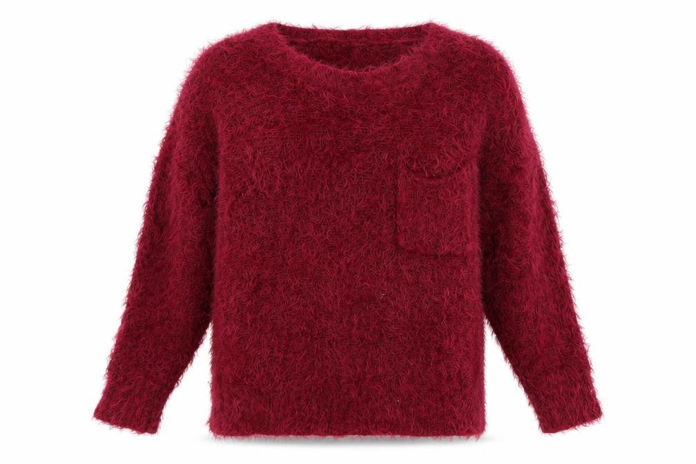Front view of Select women’s purple jumper, size UK 10