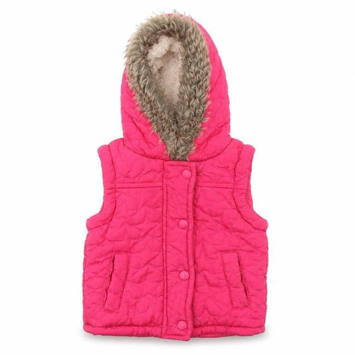 F&F Baby Pink   Parka Coat Size 6-9 Months