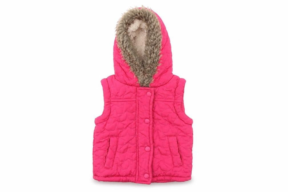 F&F Baby Pink   Parka Coat Size 6-9 Months