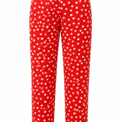 George Womens Red Polka Dot  Sweatpants Trousers Size 8 L25 in