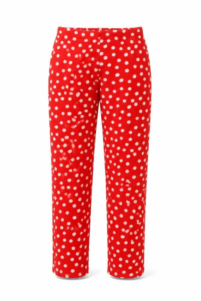 George Womens Red Polka Dot  Sweatpants Trousers Size 8 L25 in