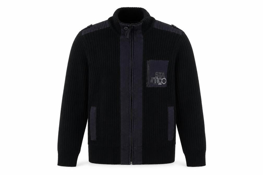 Front view of George men’s green jacket, size S