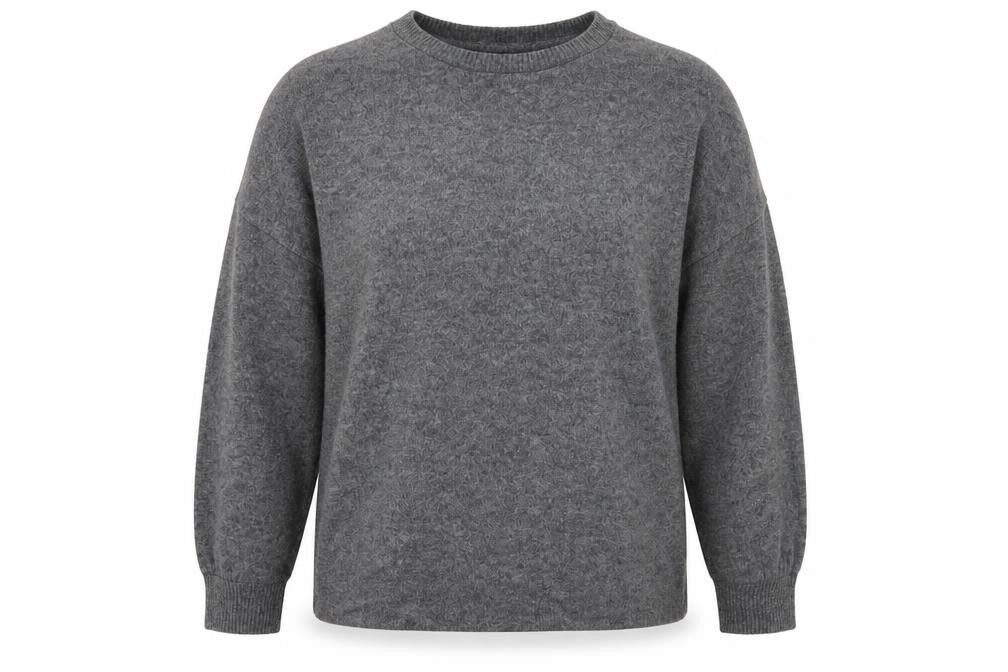 Front view of Primark women’s grey jumper, size L