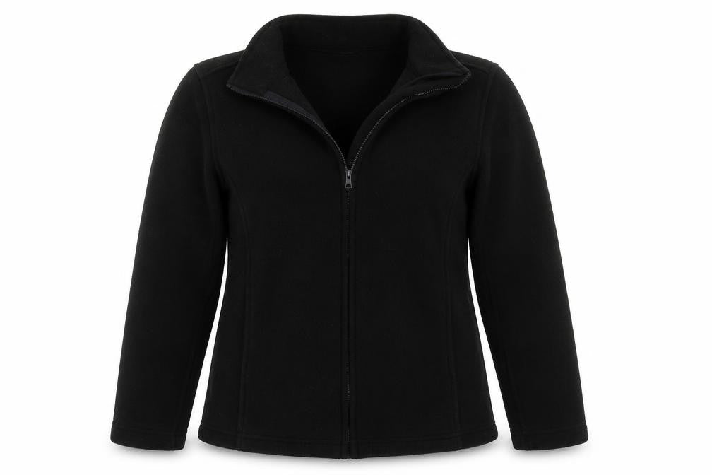 Front view of Marks & Spencer women’s green jacket coat, size UK 12