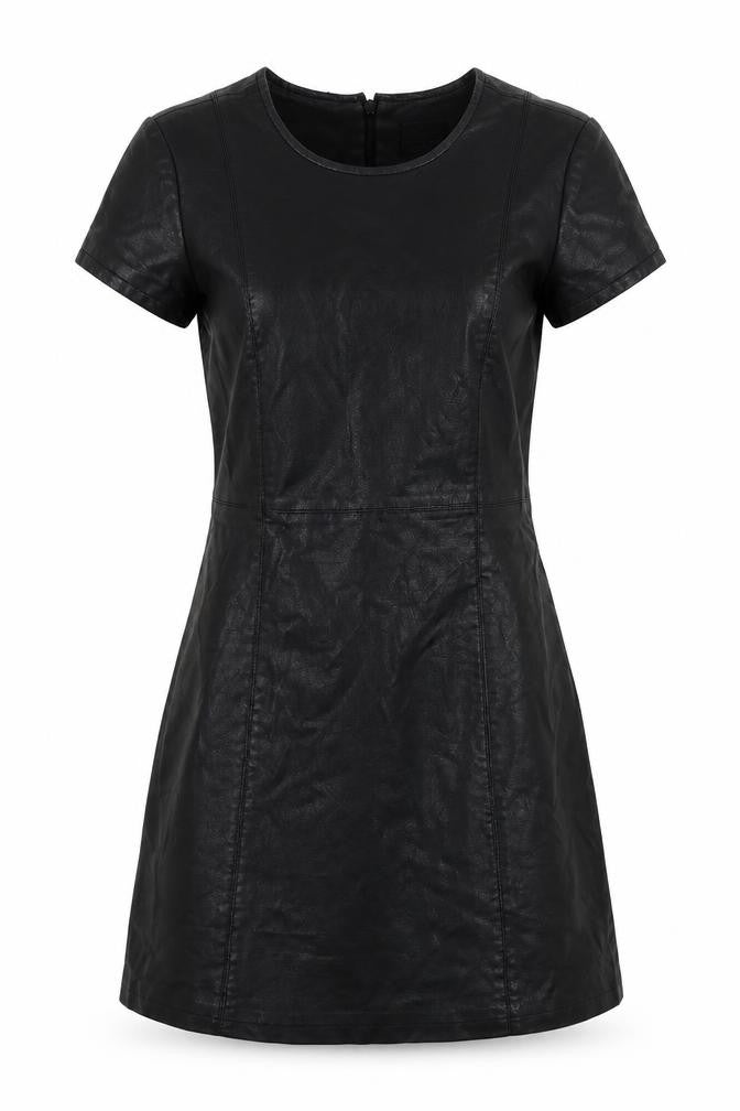 Front view of Primark women’s black a-line, size UK 8
