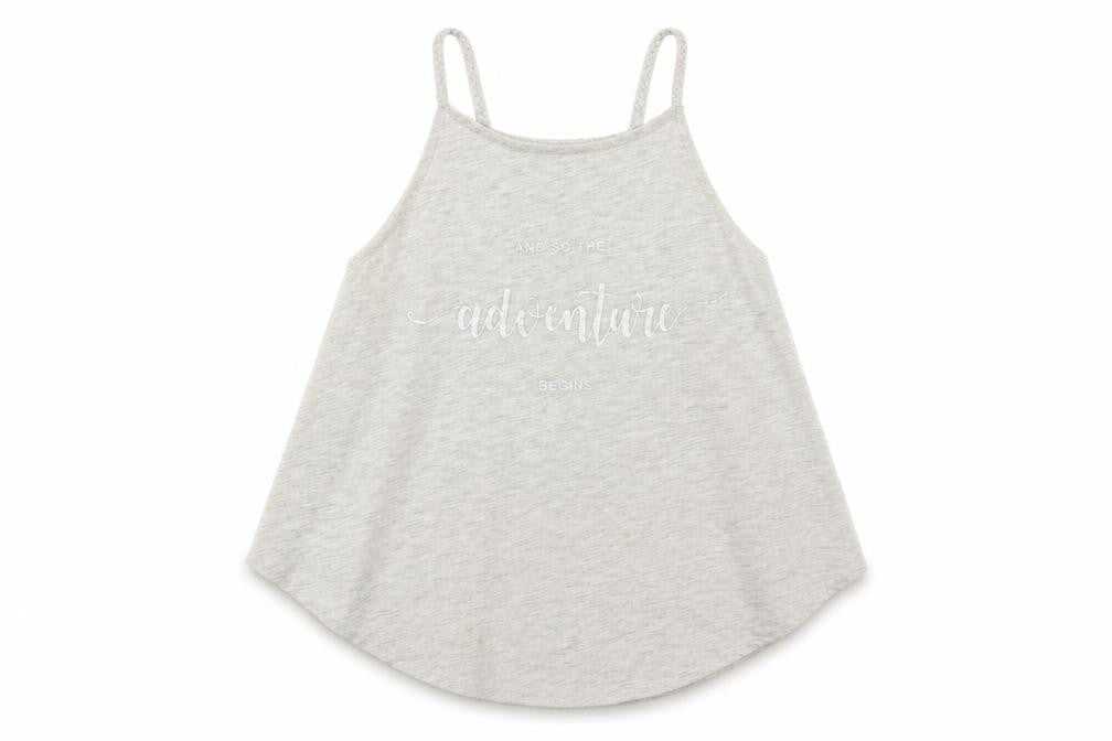 Front view of H&M girls’ grey basic t-shirt, size 10, years