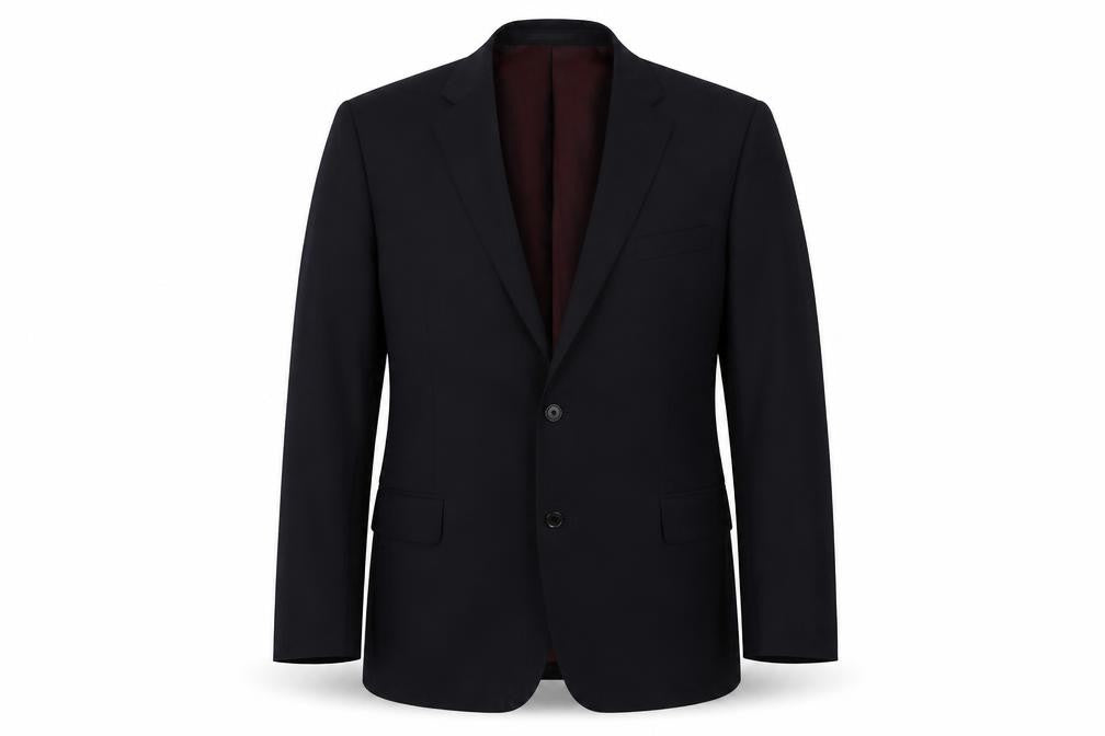 Front view of George men’s blue jacket blazer, size 46
