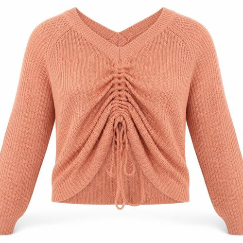 Jolie & Joy Womens Orange   Cardigan Jumper Size M