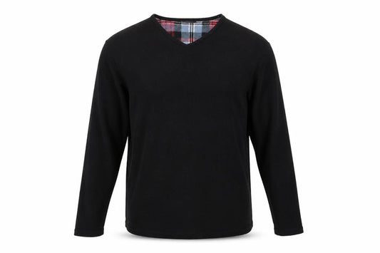CEDARWOOD STATE Mens Black    Pyjama Top Size S