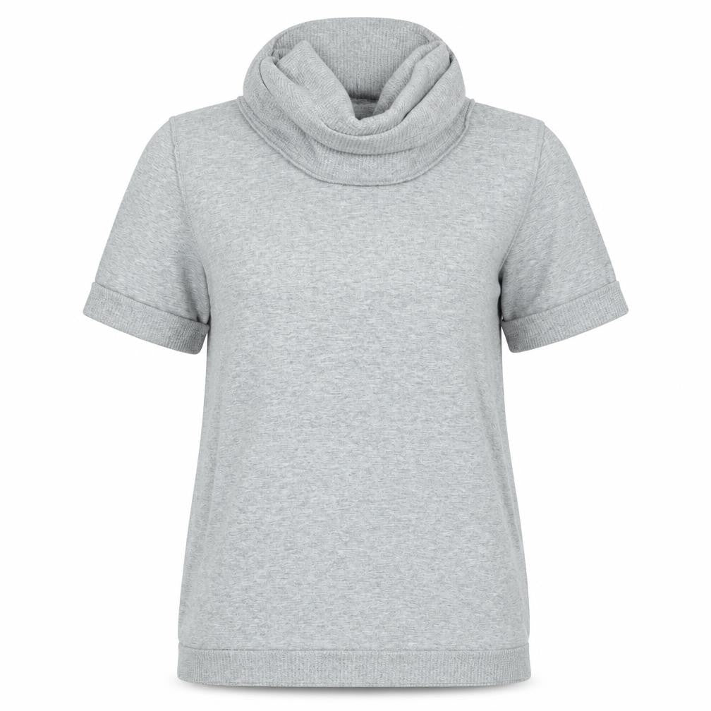 Front view of New Look women’s grey jumper, size S