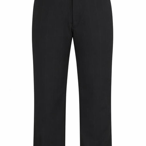 Buron Mens Black Check  Trousers  Size 34 in L29 in