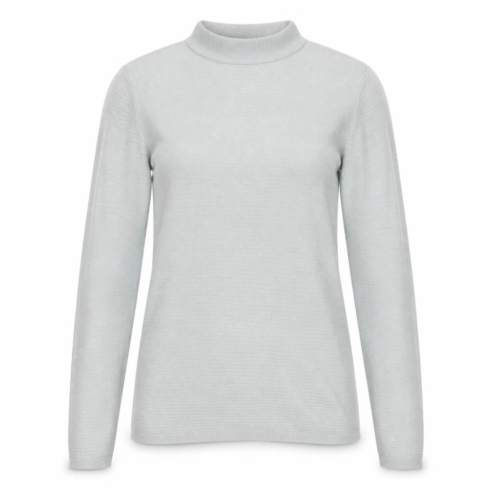 Front view of Vero Moda women’s green jumper, size M
