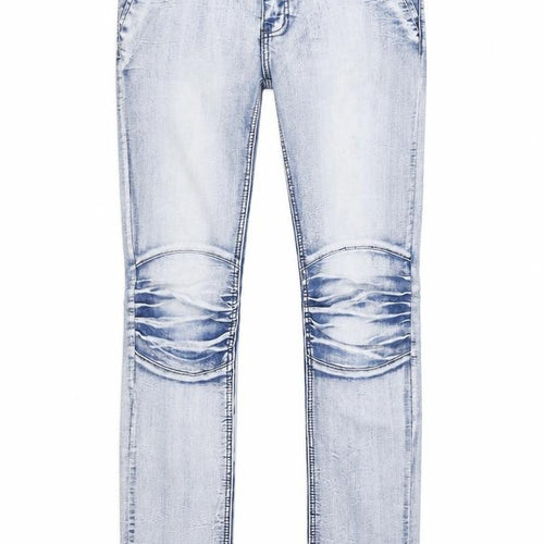 XUDONG Womens Blue   Straight Jeans Size 34 in L31 in