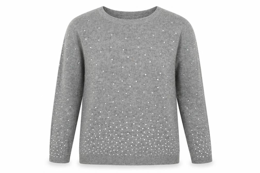 Mango Womens Grey   Pullover Jumper Size 8