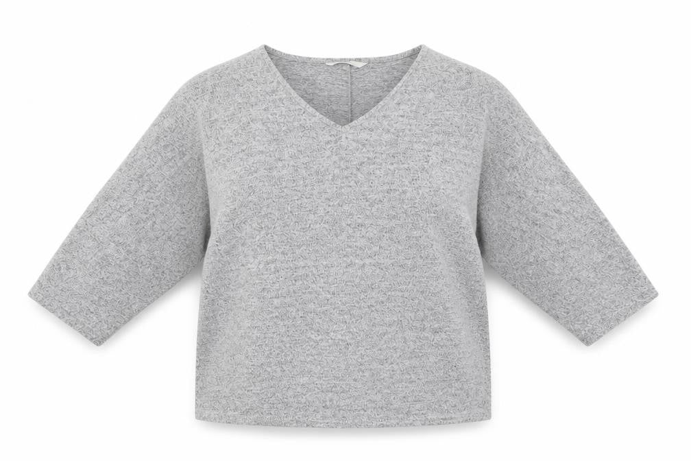 Front view of George women’s grey jumper, size UK 10