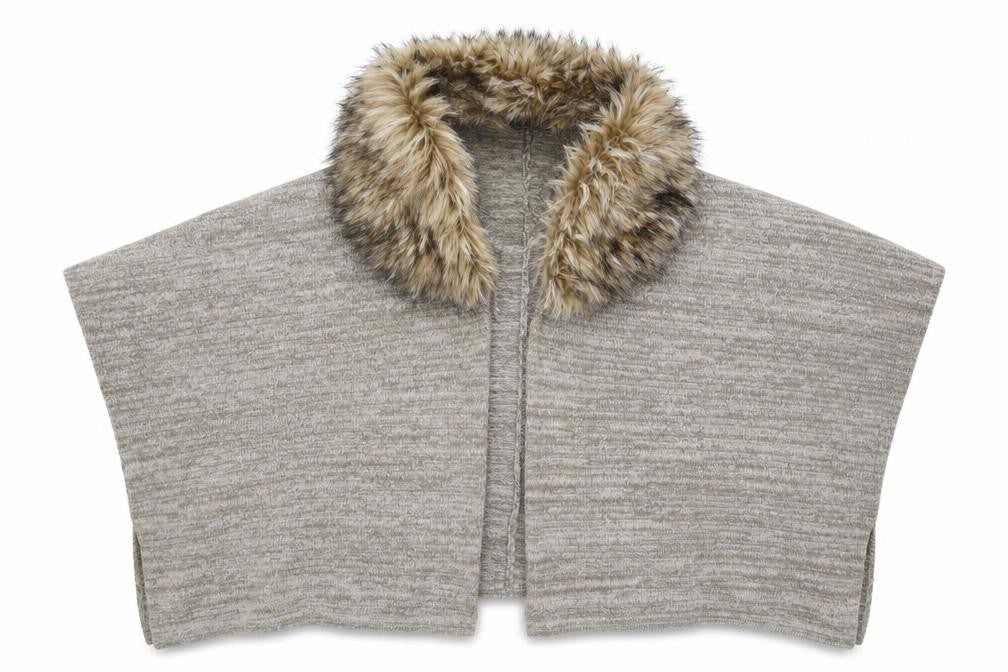 Front view of Primark women’s brown knit cardigan jumper one size