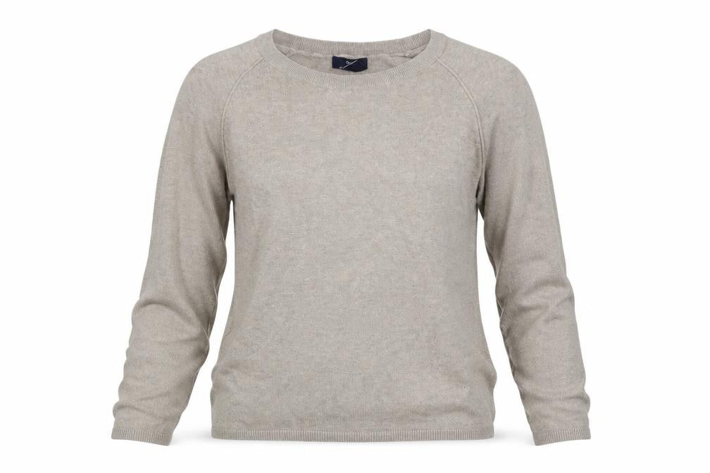 Front view of Gap women’s beige jumper, size S