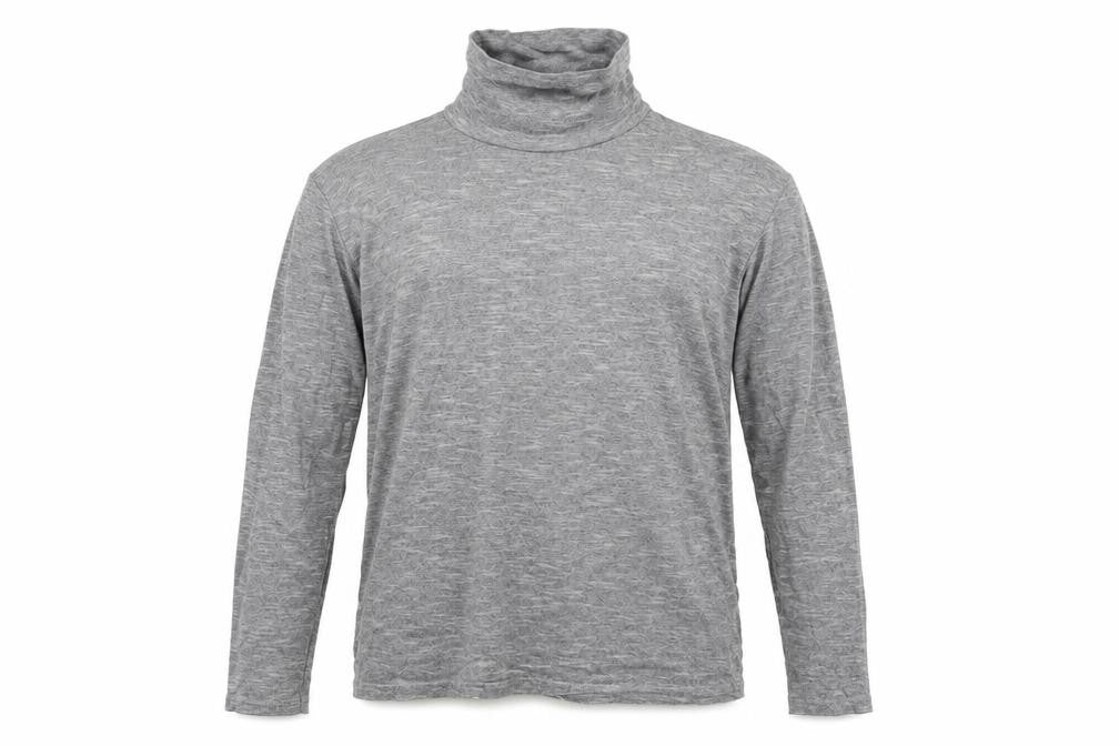 Front view of Next men’s grey pullover sweatshirt, size M