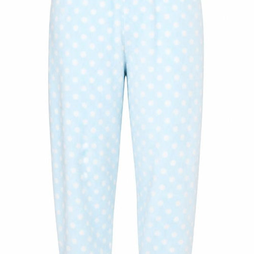 Disney Womens Blue Polka Dot  Jogger Trousers Size 10 L26 in