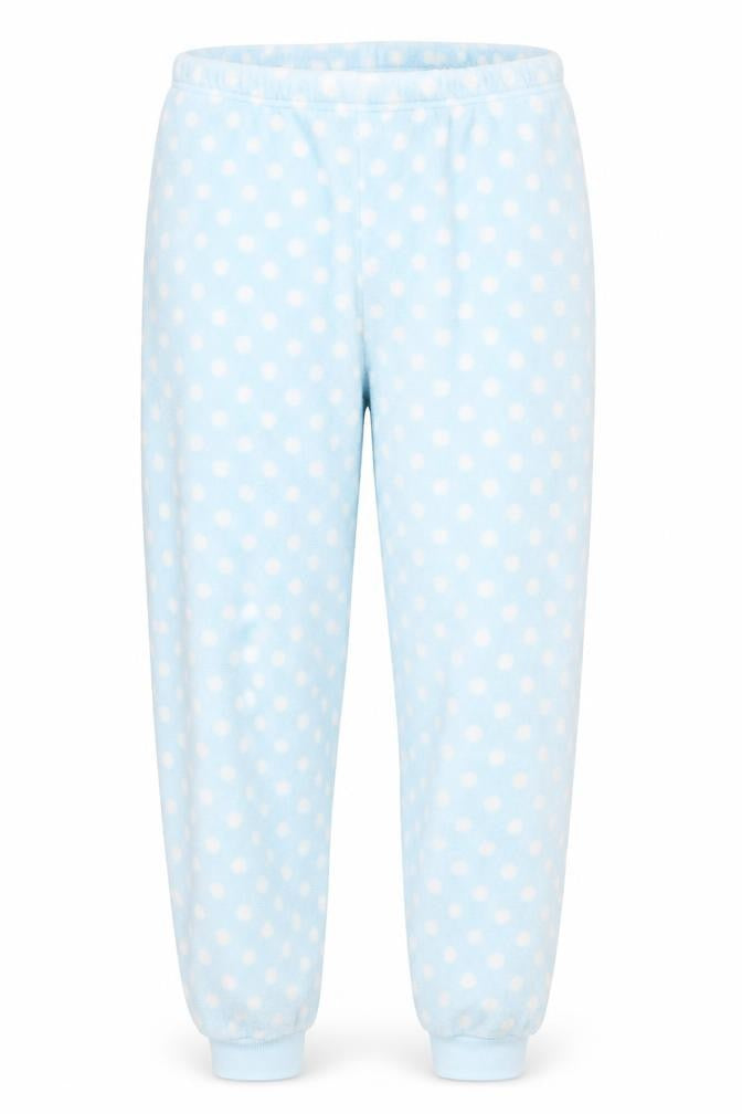 Disney Womens Blue Polka Dot  Jogger Trousers Size 10 L26 in