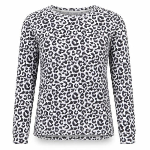 jeff and co Womens Multicoloured Animal Print  Top Pyjama Top Size 8