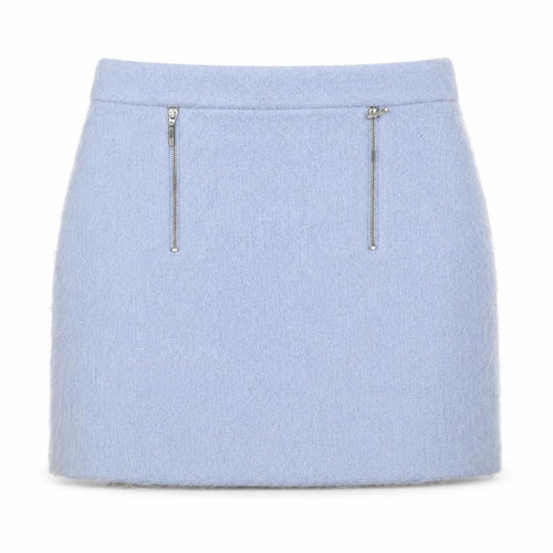 Dorothy Perkins Womens Blue   A-Line Skirt Size 8